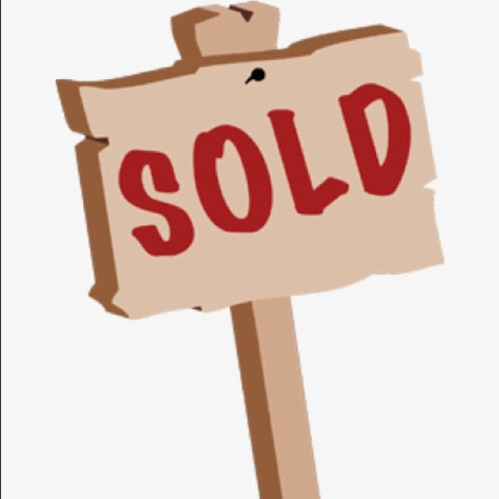 Sold items!